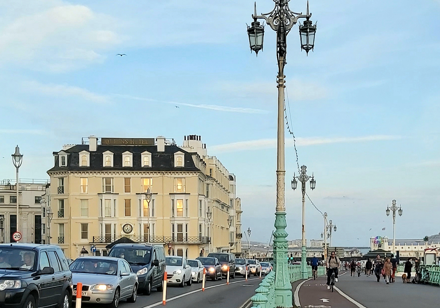 Photo from https://www.brightonandhovenews.org/2020/09/06/lets-learn-from-the-seafront-cycle-lane-fiasco-say-valley-gardens-campaigners/
