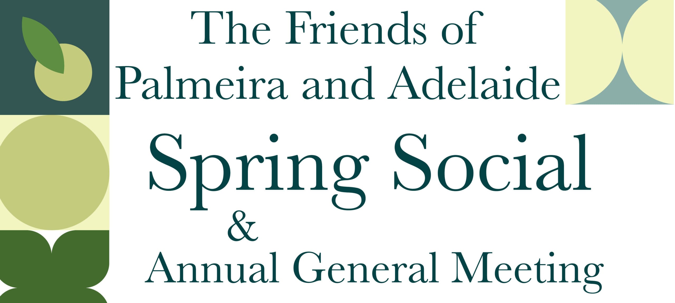 Spring Social and AGM